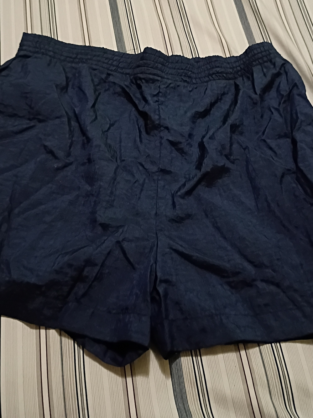 Athletech Navy Blue Athletic Shorts